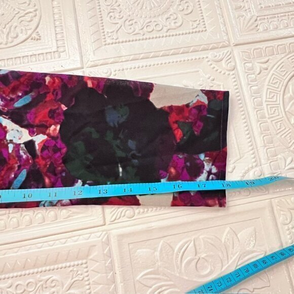 Simply Vera Vera Wang Blouse Womens PL Long Sleeve V Neck Tunic Sheer Chiffon - Picture 10 of 12